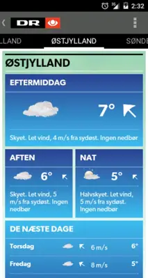 DR Nyheder android App screenshot 1