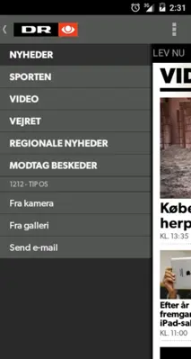 DR Nyheder android App screenshot 4